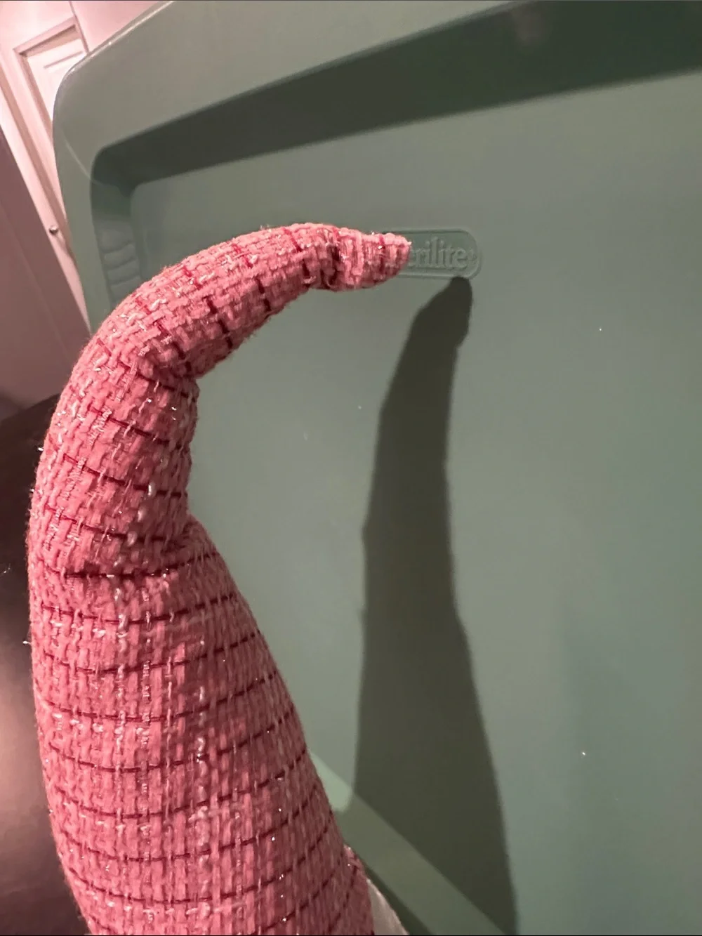 Pink Gnome Plush with Flower